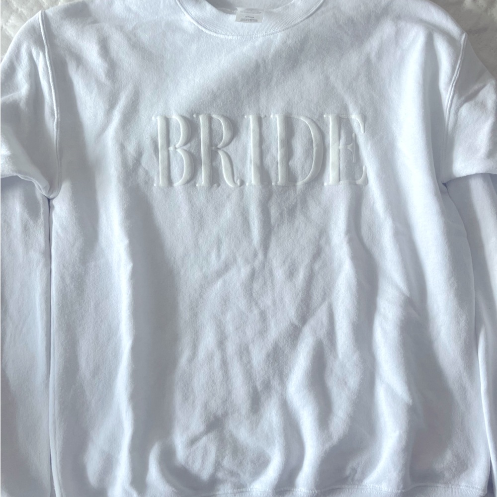 Bride crewneck Hanes sweatshirt